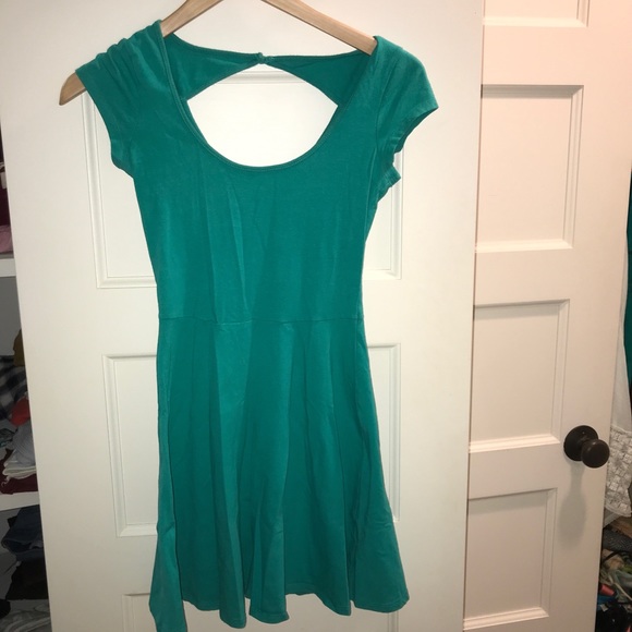 Teal t shirt dress - Picture 1 of 2